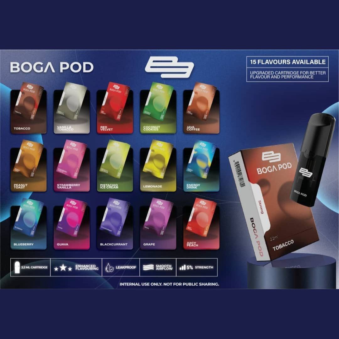 BOGA POD CARTRIDGE | Pod Mart